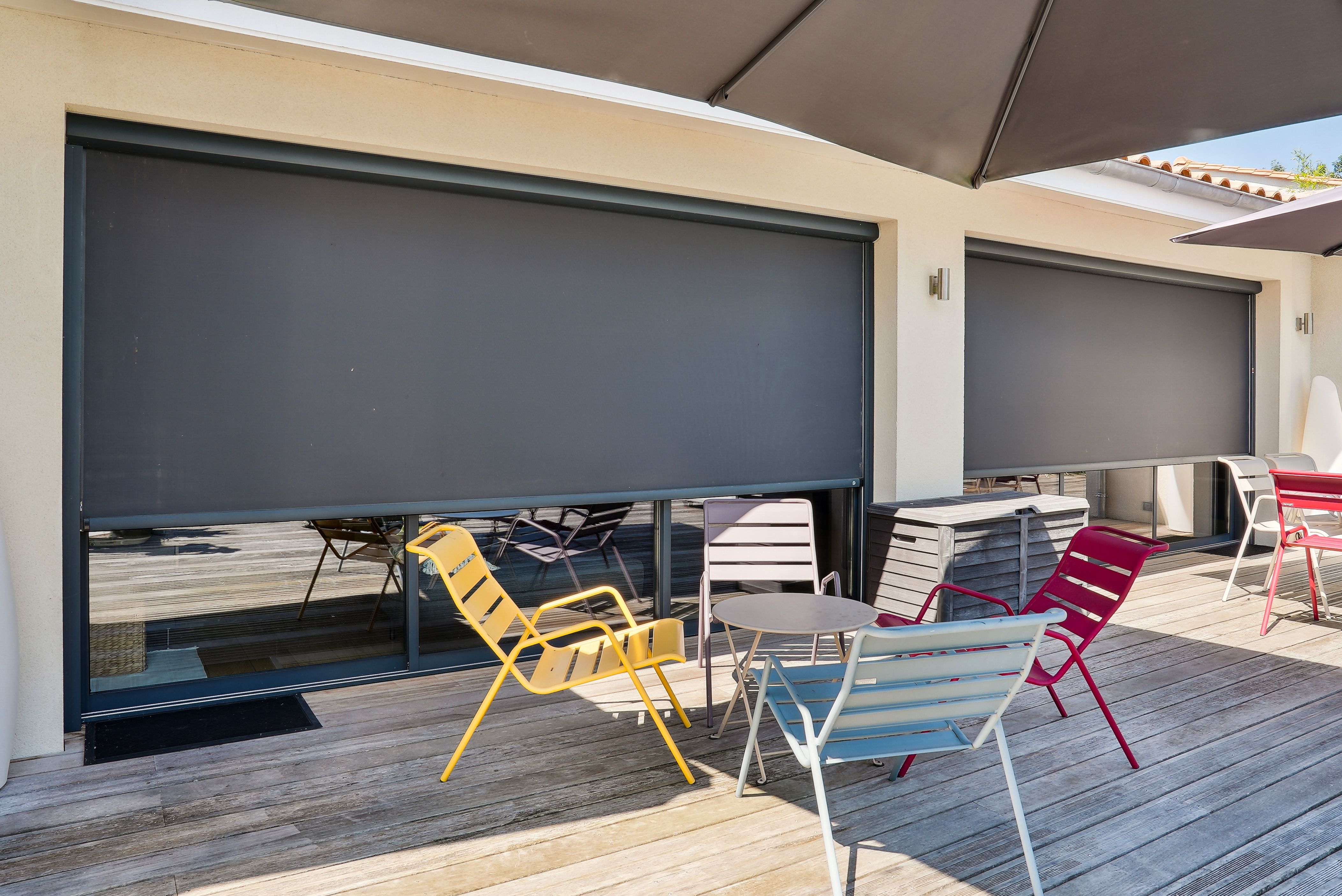 exterior application of ScreenaMax Zip Screen