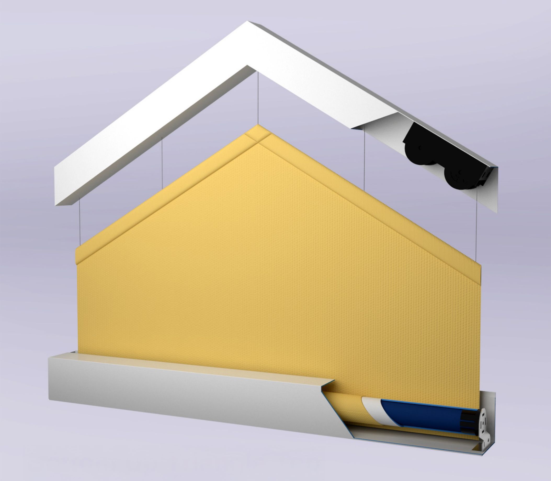 bottom up triangle top shade